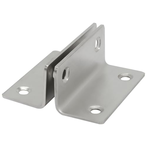 4 Pcs Corner Brace Angle Bracket, 2.36"x 1", Silver - size: silver,2.36"x 1"