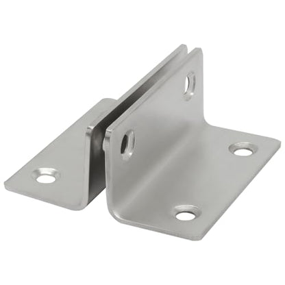 4 Pcs Corner Brace Angle Bracket, 2.36"x 1", Silver - size: silver,2.36"x 1"