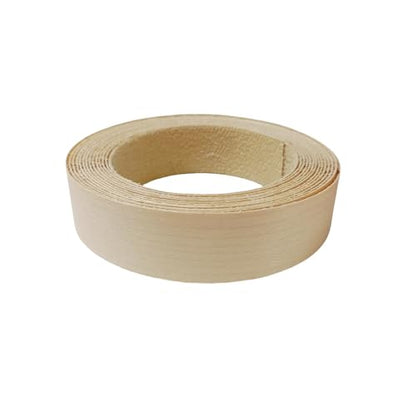 Real Birch Wood Veneer Edge Banding Tape,1 inch×13ft Preglued Iron On Edging Band Roll with Self Hot Melt Adhesive, Prefinished Flexible Edgebanding Strip for Laminate Furniture Cabinet Repair - style: Birch