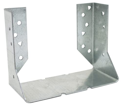 Simpson Strong-Tie HUC Galvanized Face-Mount Concealed-Flange Joist Hanger for 6x6 (Pack of 25)