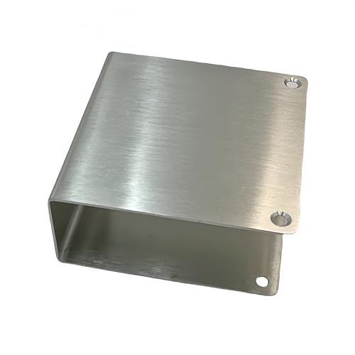 1-3/4" Stainless Steel Door Reinforcement Plate MP9492, 2 Pack