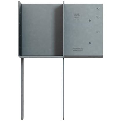 Simpson Strong-Tie ECCLLQ666SDS ECCLLQ L-Shape End Column Cap for 6X Beams, 6X Post w/ SDS Screws, Skewed Left