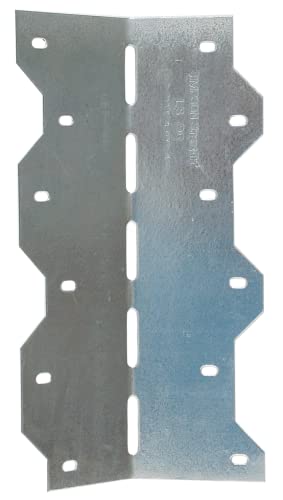 Simpson Strong-Tie LS90 LS 7-7/8 in. 18-Gauge Galvanized Adjustable L Angle (Pack of 50) - size: 50 Pack