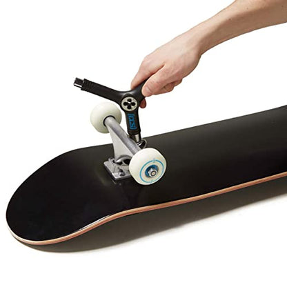 [CCS] Skateboard Tool - All in One T Tool, Metal T Tool W/Grip File, or Y Tool W/Rethreader - color: Black Rethreader