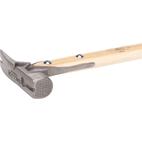 VAUGHAN Titanium Framing Hammer, 16 Oz, Roofing Hammer - style: Milled