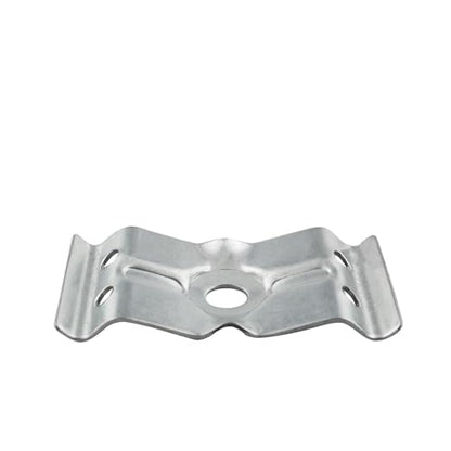 2PCS Boat Shaped Corner Bracket Connector Furniture Component Fastener Metal Adjustable Bracket for Dining Tables and Table Leg Braces