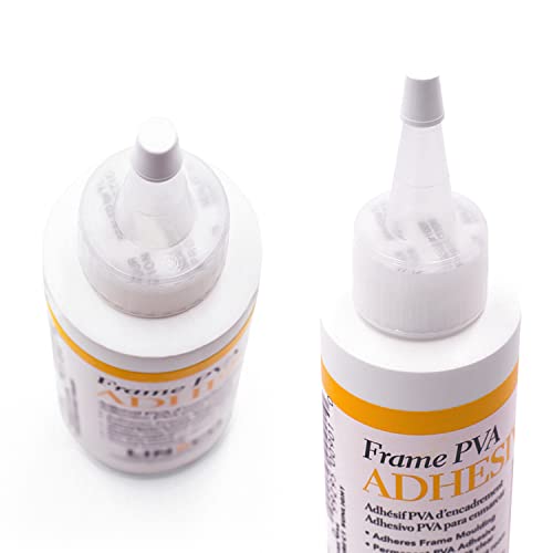 Lineco Frame PVA Adhesive, Acid Free, Dried Clear and Flexible, 8 oz - size: 8 oz
