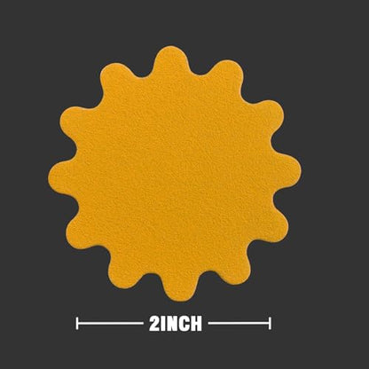 MAXMAN 2" Sanding Discs,320 Grit Alumina Orbital Sandpaper, Hook &Loop Pads - style: 320 Grit