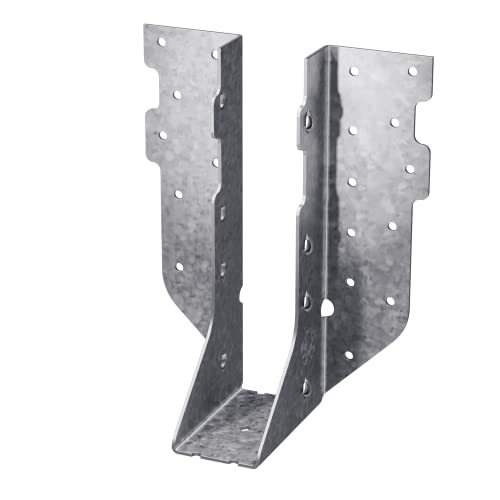 Simpson Strong-Tie HUS28 HUS Heavy U-Shaped Hanger - for 2x8 Beam Size, Face-Mount Joist Hanger, Double-Shear Nailing, Zinc Galvanized Steel Construction