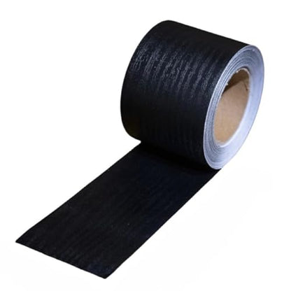 Black Wood Grain Repair Tape 3.15" x 32 feet Woods Grain Tape Self-Adhesive Wooden Tapes for Furniture Flooring Cabinets Doors Windows Handmade DIY (Black Wood Grain) - color: Black wood grain