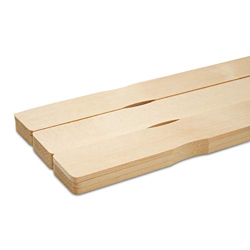 14 Inch Paint Sticks, Box of 25 Hardwood Paint Stirrers, Wood Mixing Paddles for Epoxy or Resin, Garden or Library Markers by Woodpeckers - size: 14 inch