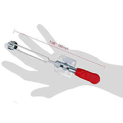 E-TING 4Pcs Hand Tool 201BL Extended Quick Release Horizontal Toggle Clamp