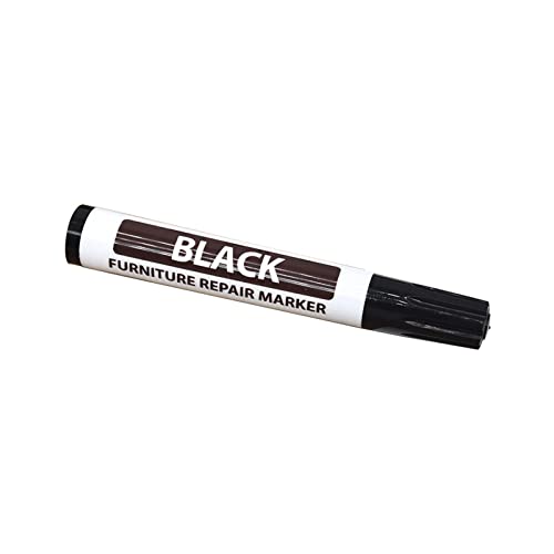 Furniture Repair Marker, Wood Touch Up Pen for Scratches, Stains & Scuffs - color: Black