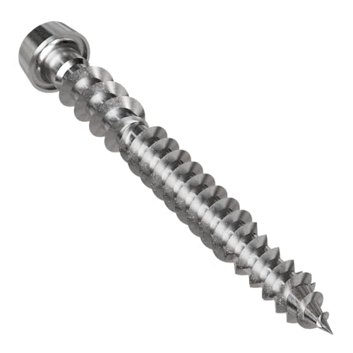 Simpson Strong-Tie DCU2C316 Deck-Drive DCU Composite Screw — #10 x 2 in. T20, Type 316 (70-Qty)