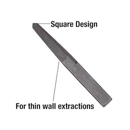 Century Drill & Tool 73215 Square Screw Extractor Set, 5 Piece - size: 5-piece Square Flute
