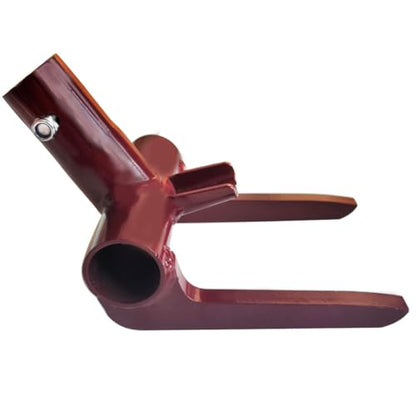 Pallet Buster Tool Pallet Breaker Head Only, Pallet Disassembly Tool with Nail Puller, Pallet Removal Tool for Removing Wooden Pallet Boards, Red