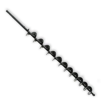 findmall Auger Drill Bit - 24 Inch Earth Auger Bit, 8mm Non-Slip Hex Shank, Yard Gardening Planting Corm, Post or Umbrella Hole Digger - size: 24 x 1.75 in