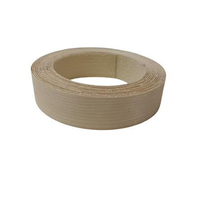 Real Maple Wood Veneer Edge Banding Tape,1 inch×13ft Preglued Iron On Edging Band Roll with Self Hot Melt Adhesive, Prefinished Flexible Edgebanding Strip for Laminate Furniture Cabinet Repair - style: Maple