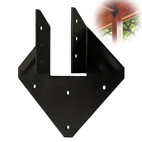 25 PCS Stronger Hurricane Ties for Rafters,14-Gauge(2mm),for 2x4/2x6 Rafter