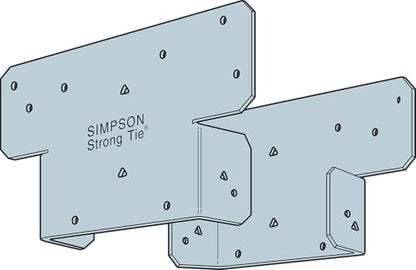 Simpson Strong-Tie AC6Z AC ZMAX Galvanized Adjustable Post Cap for 6X (Pack of 2)