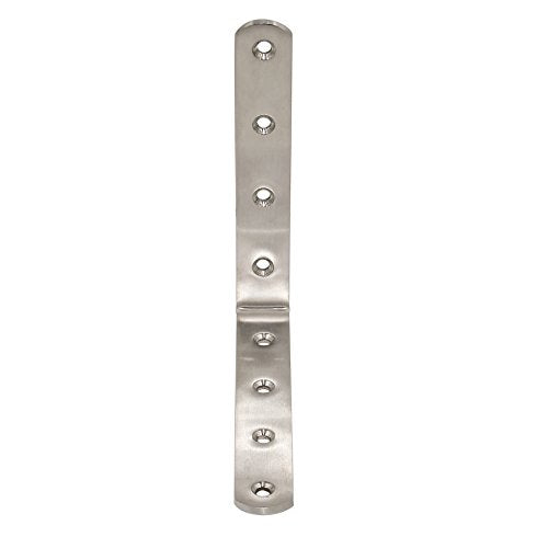 WEBI L Brackets Corner Bracket,90 Degree Stainless Steel Corner Brace- 8 Packs 4 mm Thick 6" X 6",Heavy Duty Shelf Brackets Right Angle Bracket for Shelf, Wood, Furniture, Brushed Nickel - size: 6"L*6"H(Brushed Nickel)-4mm Thick-8pcs