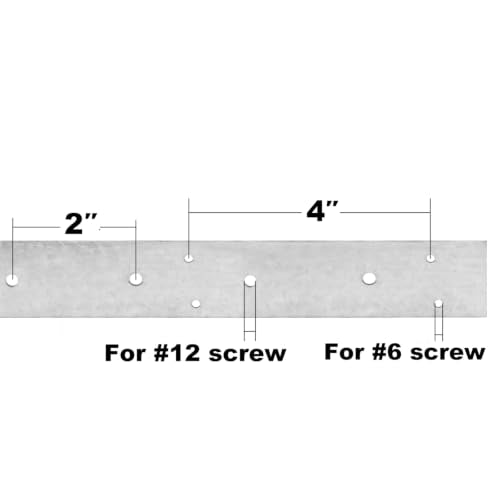 GBGS 32ft Metal Strapping,1-3/8" Width Perforated Steel Coil Tie Strap - size: Width:1-3/8"(35 mm)