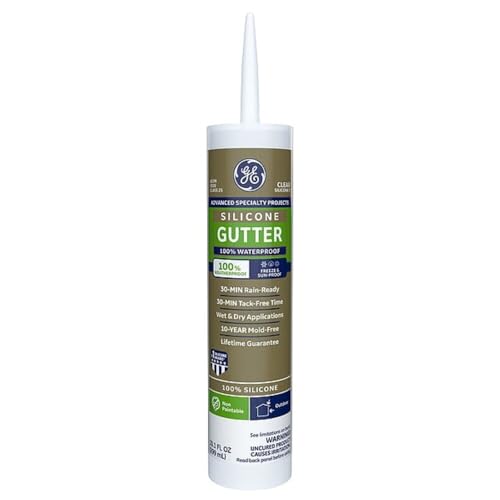DAP GE50G01 10.1 oz Clear Gutter Caulk