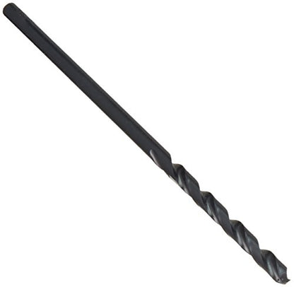 IRWIN Tools 66714 Single Black Oxide High-Speed Steel Drill Bit with Aircraft Extension, 6" - size: 7/32" x 6", style: 1pc