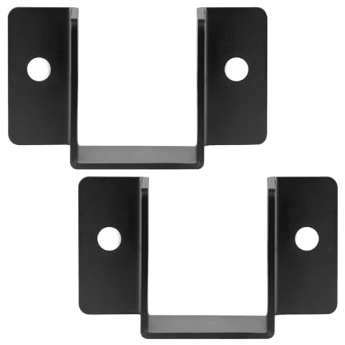 2 PCS 4x6 Face-Mount Joist Hanger, Pergola Wall Mount Bracket - size: Fits 4x6 Wood