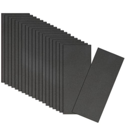 21-Sheets 500 Grit Sandpaper, 9 x 3.6 Inch Wet Dry Sand Paper Assortment Pack, Silicon Carbide Abrasive Sanding Sheets for Automotive Car Paint Metal Wood Furniture Crafts Polishing - size: 9x3.6 inch, style: 500Grit 21 Pcs