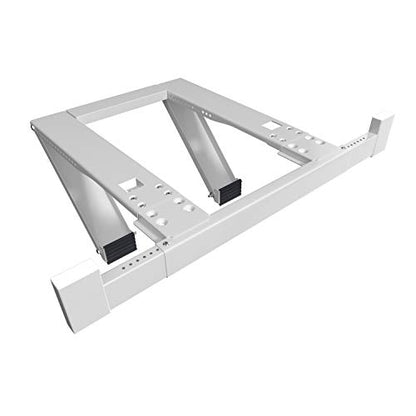 No-Drill Window AC Support Bracket - Holds Up to 200 lbs - Heavy Duty Air Conditioner Support - Easy Install for Apartment Windows - Alpine Hardware - size: DRILL-LESS