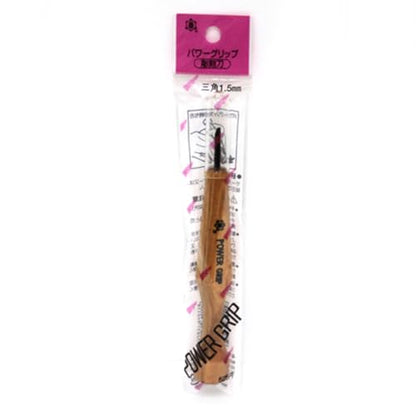 Mikisyo Mikisho Power Grip Chisel Triangular 0.06 inch (1.5 mm)