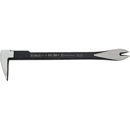 STANLEY 10-in (250mm) Precision Steel Claw Bar - size: 10 in