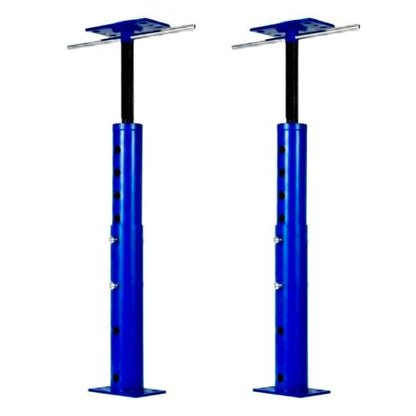 OUTLANE House Floor Jacks, 2 Pack 19"-36" Adjustable Jack Post 18000 LBS - color: Blue, size: 19"-36"