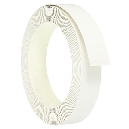 uxcell PVC Edge Banding 1 1/2 Inch x 33ft Self-Adhesive Veneer Trim - color: Warm White Plane, size: 1 1/2 inch x 33ft