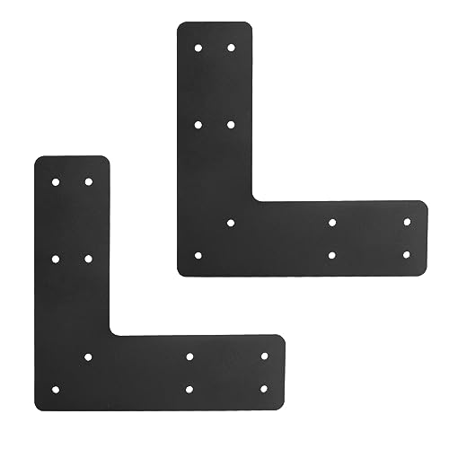 L Right Angle Bracket 2pcs,10"x10" Mending Plate,L Shape Brackes - style: L-shape(10X10)