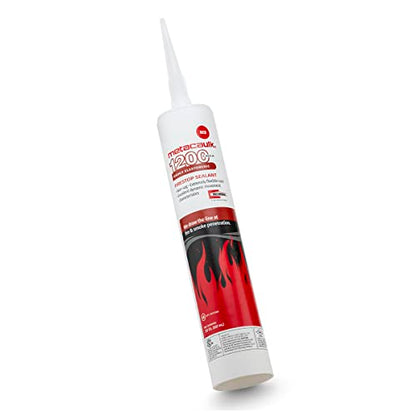 RectorSeal Metacaulk 1200 66015 Firestop Caulk Sealant, Easy Application, Firestop, 30 oz.