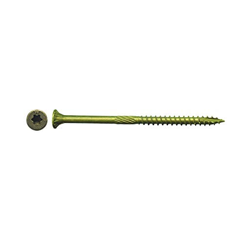 5# Bucket 9 x 3-1/8" Bronze T-25 Flat Head 389/Bucket - size: 9x3-1/8", style: 5LB
