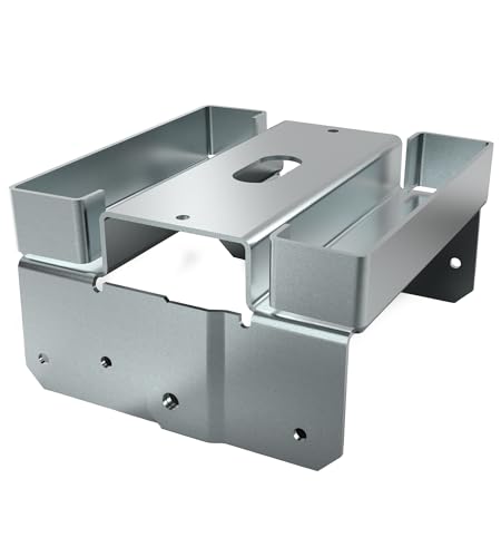Actual 6x6 Post Base Deck Brackets for Porch, Pergola, Fence 4PCS