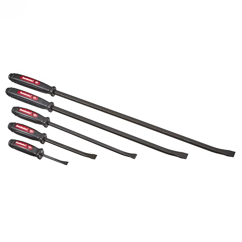 Mayhew Tools 61366 Dominator Pry Bar, Red, 5-Piece Curved - color: Red, size: 5-Piece Curved