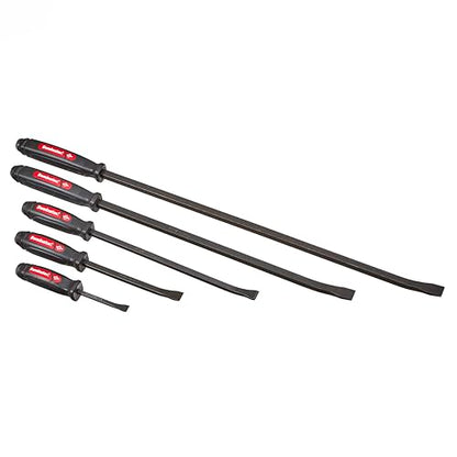 Mayhew Tools 61366 Dominator Pry Bar, Red, 5-Piece Curved - color: Red, size: 5-Piece Curved