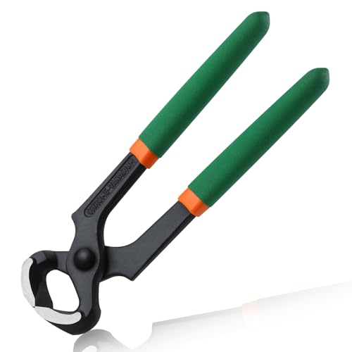 End Cutting Pliers 7 Inches PVC Handle Nail Puller Pincer for Women Wire Cutting, Shoe Heel Repair - style: 7" End Cutting Pliers