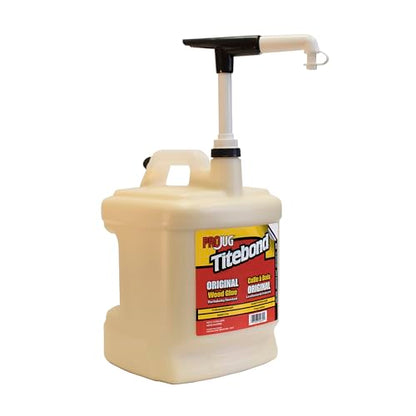 Titebond Original Wood Glue ProJug 2.15 Gal. – Woodworking Adhesive – 50609 - size: 275.2 fl oz
