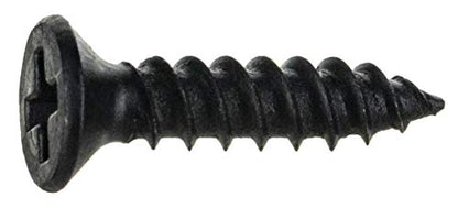 Hard-To-Find Fastener Phillips Flat Twinfast Wood Screws, Black Phosphate, Durable & Secure Indoor Wood Screws for Cabinets, Home Improvement, DIY, Construction, Interior Renovations, #4 x 1/2" - size: #4 x 1/2"