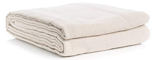 AK Trading CO. Heavy Duty Canvas Drop Cloth, Painters Drop Cloth for Furniture & Floor Protection with Sturdy Double Stitched Edges (4 ft x 12 ft) - size: 4 ft x 12 ft