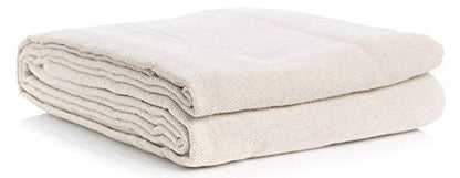 AK Trading CO. Heavy Duty Canvas Drop Cloth, Painters Drop Cloth for Furniture & Floor Protection with Sturdy Double Stitched Edges (4 ft x 12 ft) - size: 4 ft x 12 ft
