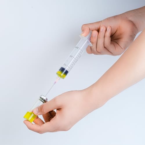 30ml Glue Applicator Syringes with 18G 4 Inch Blunt Tip Long Needle and Cap - size: 30ml