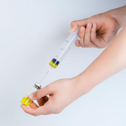 30ml Glue Applicator Syringes with 18G 4 Inch Blunt Tip Long Needle and Cap - size: 30ml