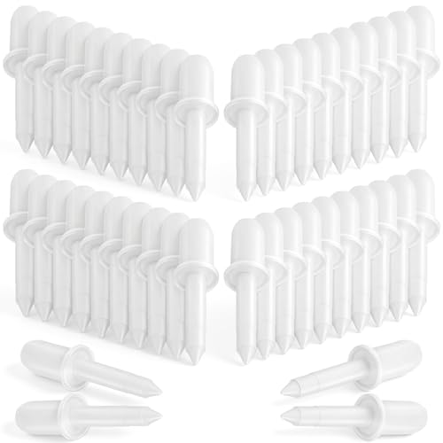 Maitys 40 Pcs Plantation Shutter Repair Pins Spring Loaded White,Long - size: Long