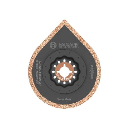 Bosch OSL234HG 2-3/4 in. Starlock® Oscillating Multi Tool Hybrid Grout Blade - size: 2-3/4 In., style: Industrial